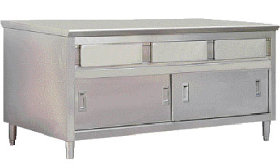 帶抽屜調(diào)理柜